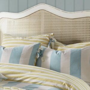 Lille stripe, stripete putetrekk med maritim touch fra Laura Ashley