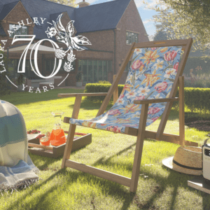 Solstol (deck chair) i teak fra Laura Ashley