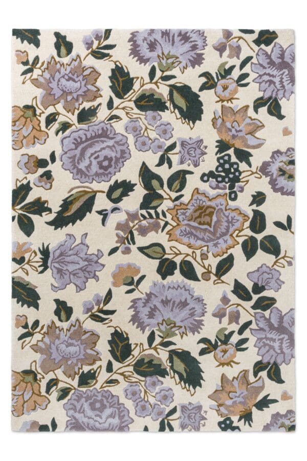 Wendling Floral, blomstrete gulvteppe i lilla fra Laura Ashley - Bilde 6