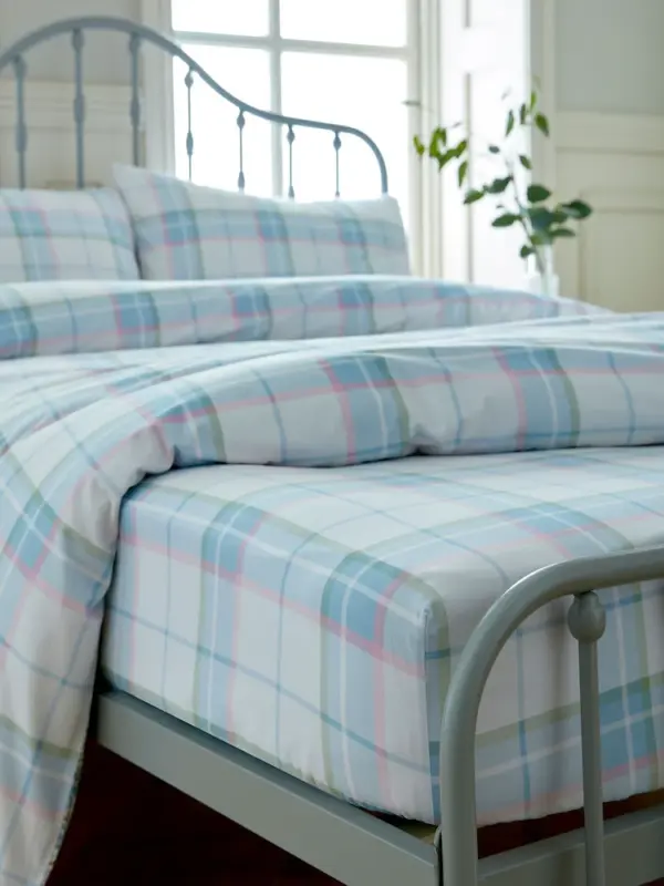 Highland check rutete laken fra Laura Ashley